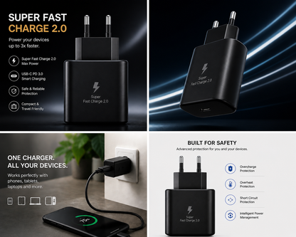 VoltStand USB-C Super Fast ADAPTER 2.0 (PD 3.0) 🇿🇦